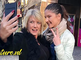 56 Realm Old MILF Amy Goes On Tinder Date With Inexperienced Teen Francesca DiCaprio