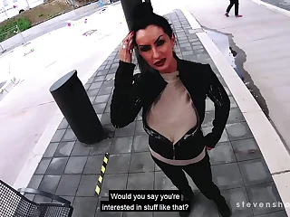 Mature Goth broad Sidney Dark pounded hard & staring with sperm &lpar;FULL SCENE&rpar;&excl; StevenShame&period;dating