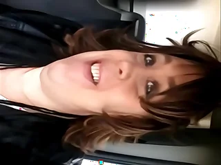 i want more cum - unprofessional geordie tgirl films herself swallowing cum