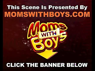 Brunette Office MILF In Sexy Stockings Fucked