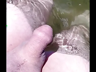 Nude at lake in K&ouml;ln