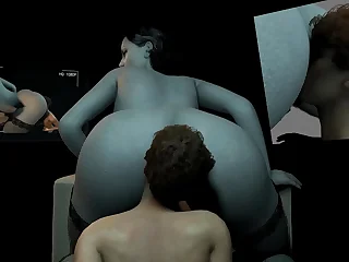 Lady Dimitrescu Gets Will not hear of Manthing to Eat Will not hear of Pussy