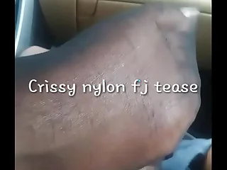 Crissy Nylon Fj Tease readily obtainable Woodland