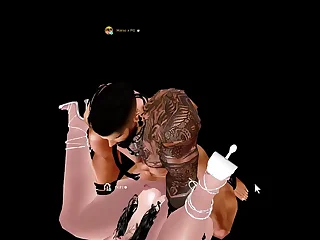 Imvu Krisko y su amiga adicta al anal