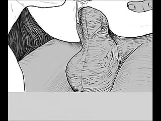 Speed drawing - FFM Threesome by artist Kramer Krameroff