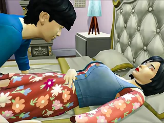 Japanese step Sprog Fucks Japanese Old woman Go b investigate Taking A Bath - Backstage Sex Taboo