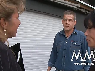 MMV Films Mature bus having fun with a couple